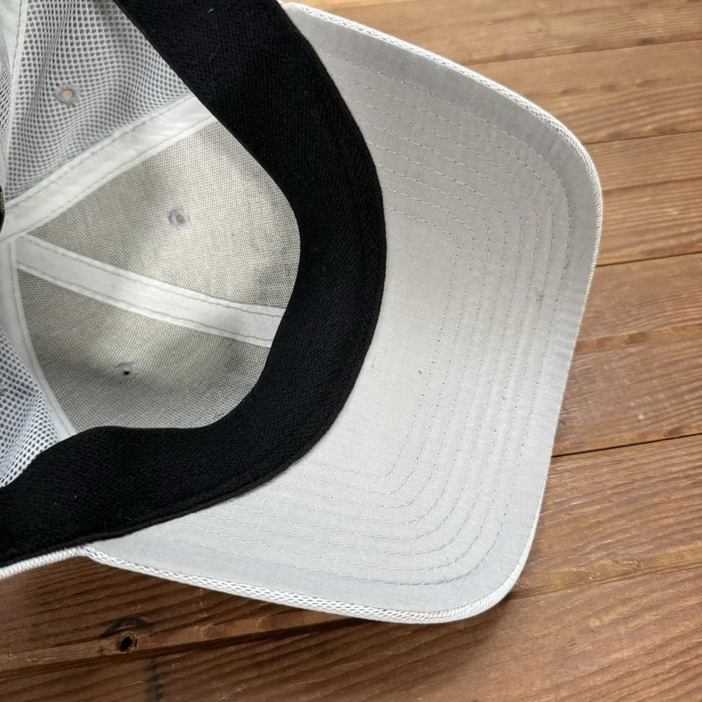 Ping Golf Hat Adult Gray Fitted Cap G15 Golf Irons Embroidered Bamboo Blend Mens
